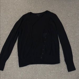 Black cardigan